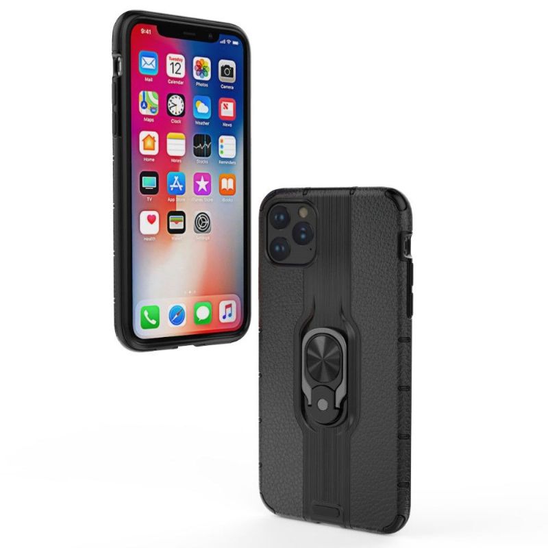 iPhone 11 - Coque effet cuir avec support intégré