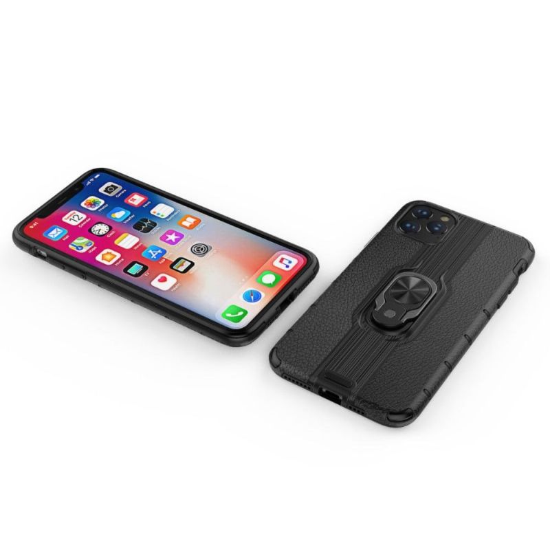 iPhone 11 - Coque effet cuir avec support intégré