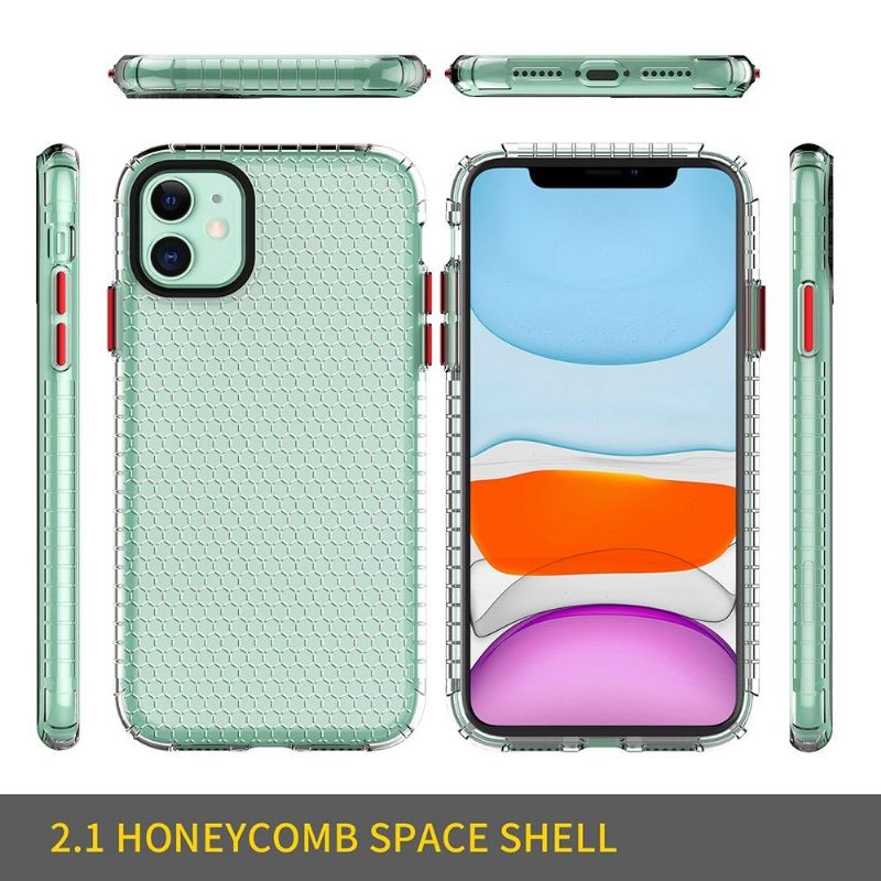 iPhone 11 - Coque Honeycomb en Silicone