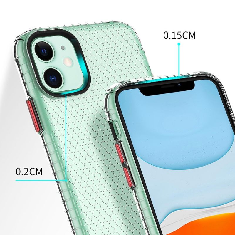 iPhone 11 - Coque Honeycomb en Silicone