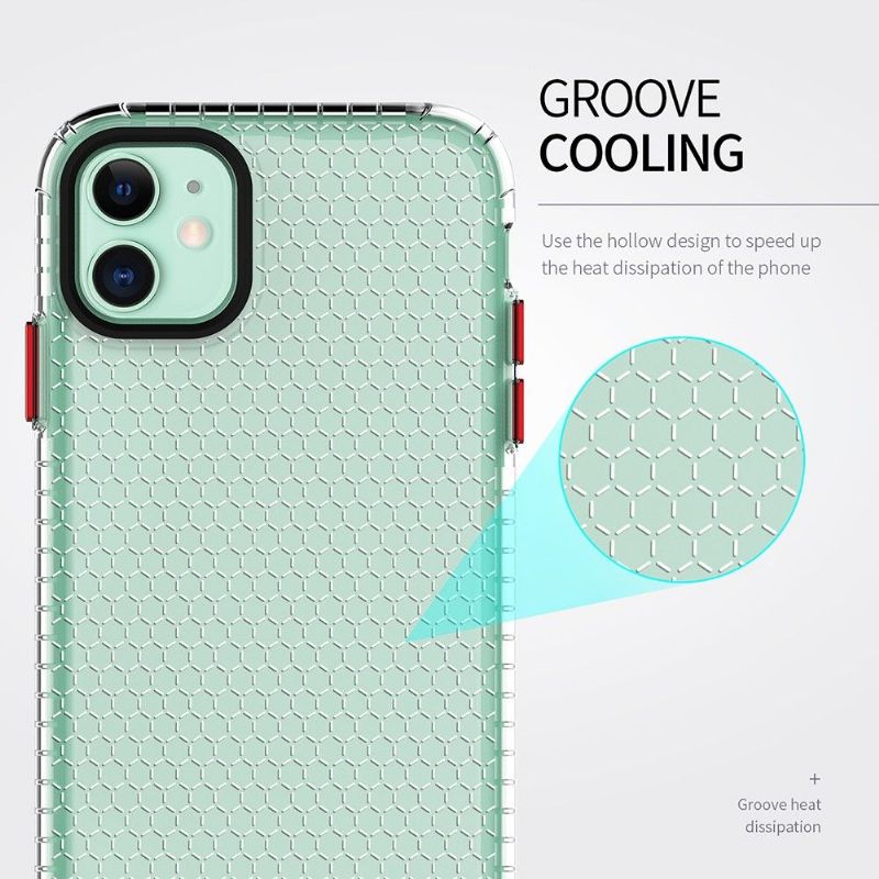 iPhone 11 - Coque Honeycomb en Silicone