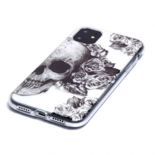 iPhone 11 - Coque Skull flower