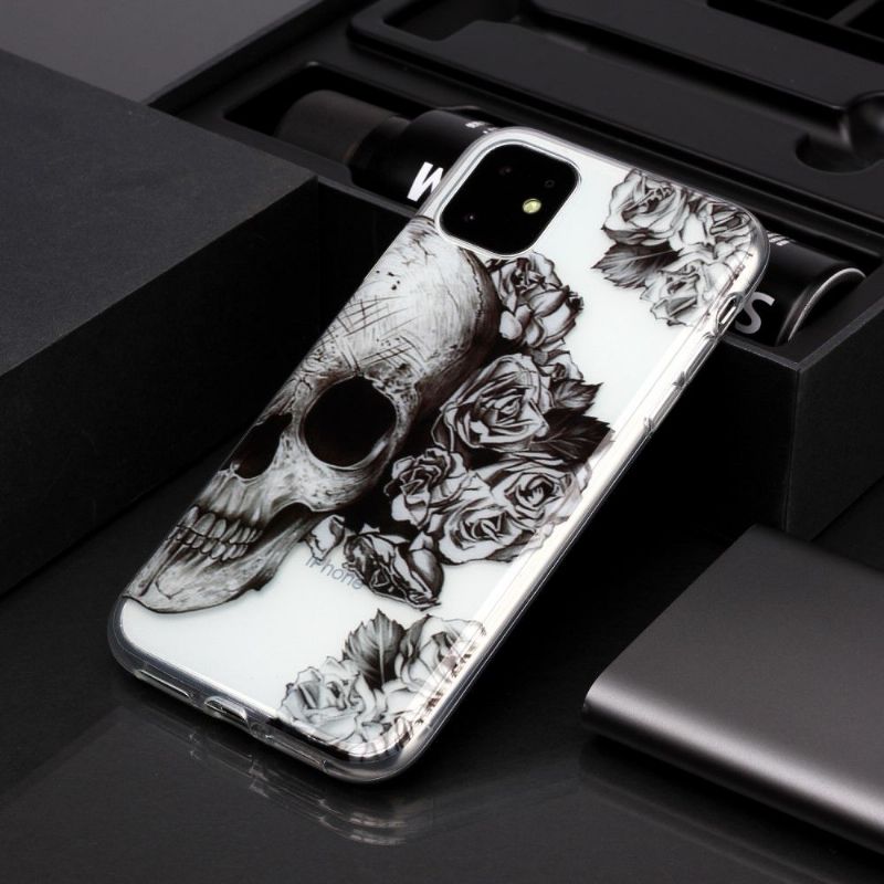 iPhone 11 - Coque Skull flower