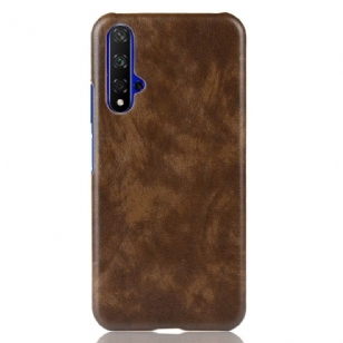 Honor 20 - Coque effet cuir premium