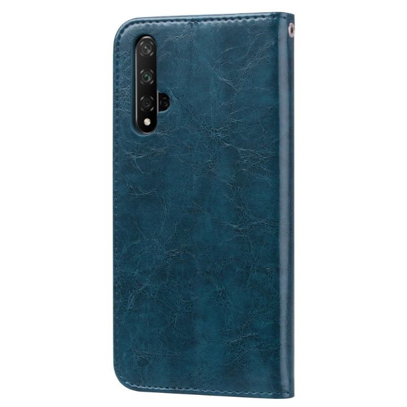 Honor 20 - Étui DeLuxe Effet Cuir Vintage