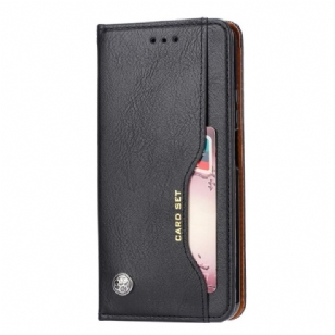 Honor 20 - Housse effet cuir stand case