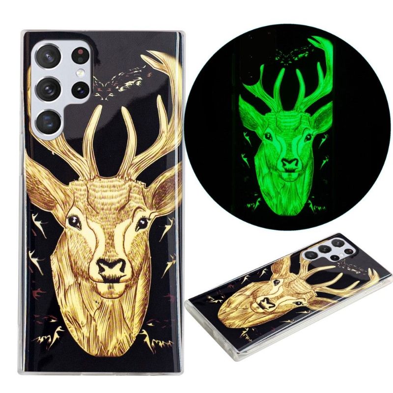 Coque Samsung Galaxy S22 Ultra 5G Luminous Wapiti