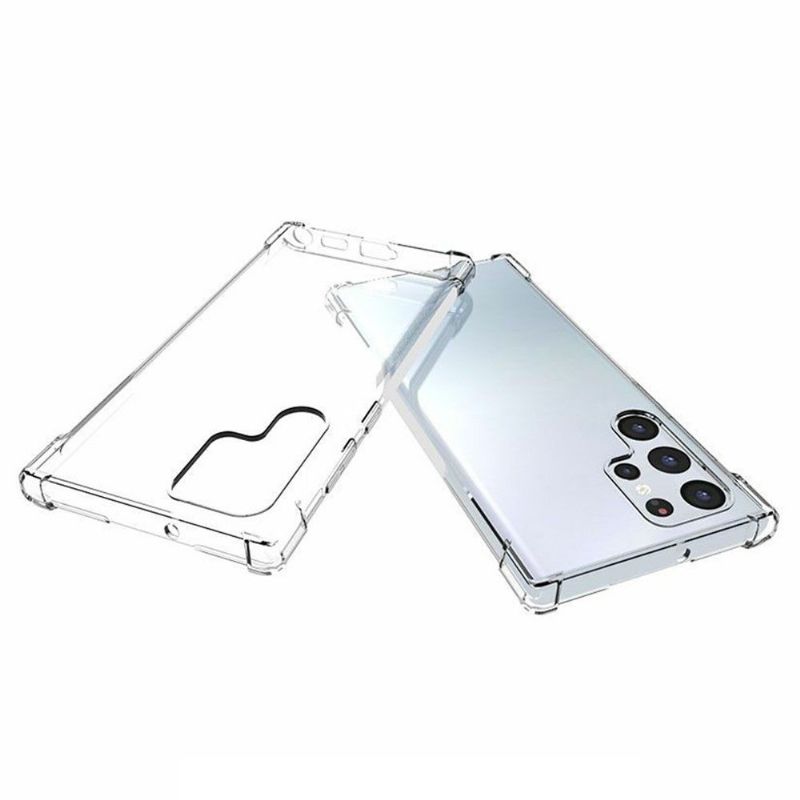 Coque Samsung Galaxy S22 Ultra 5G transparente angles renforcés