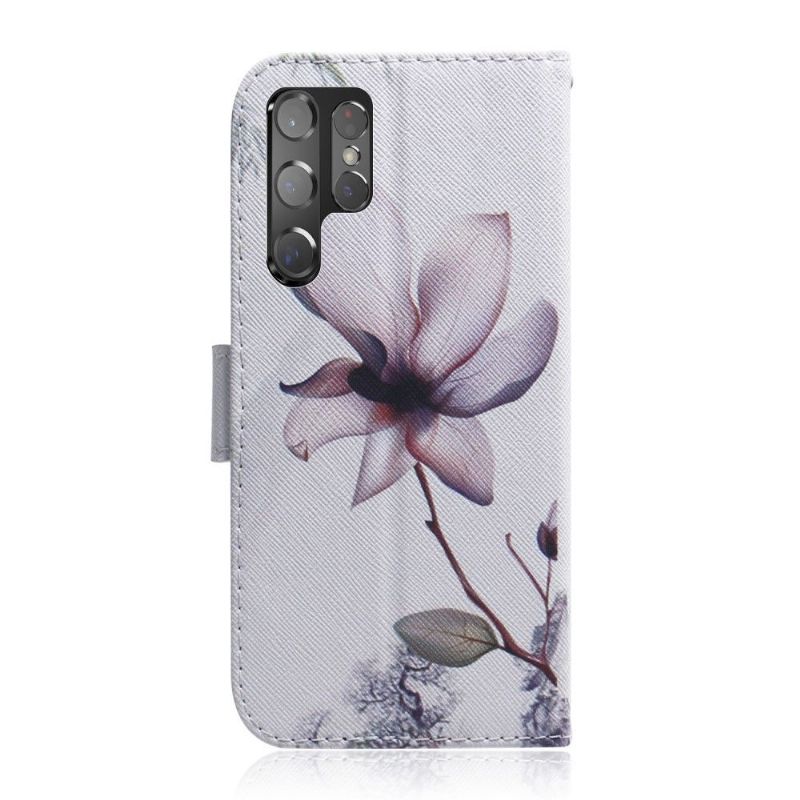 Étui Samsung Galaxy S22 Ultra 5G fleur sauvage