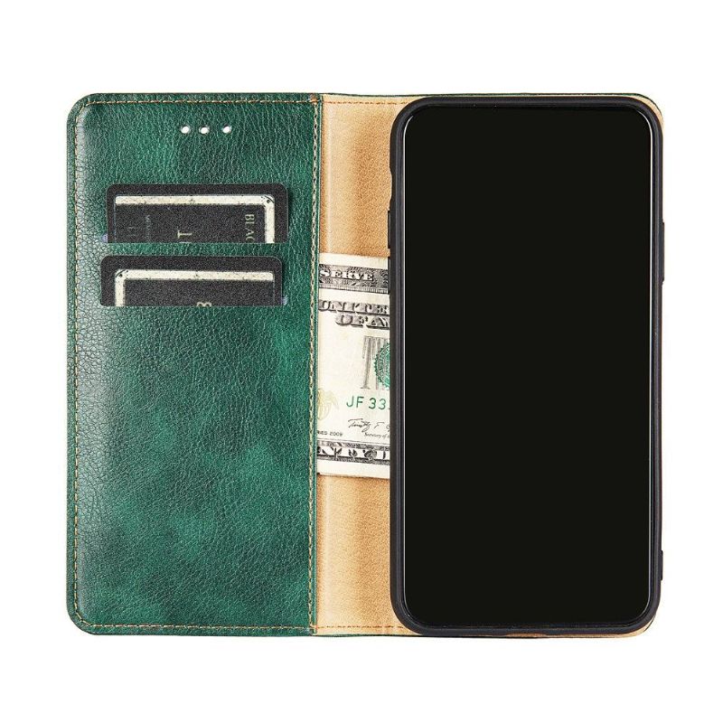 Flip cover Samsung Galaxy S22 Ultra 5G PURE simili cuir