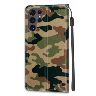 Housse Samsung Galaxy S22 Ultra 5G Camouflage