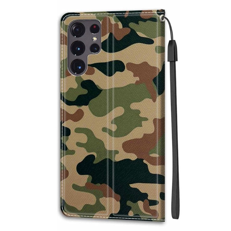 Housse Samsung Galaxy S22 Ultra 5G Camouflage