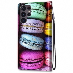 Housse Samsung Galaxy S22 Ultra 5G Macarons