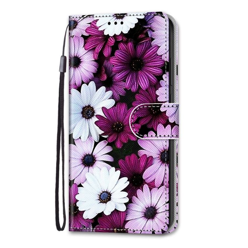 Housse Samsung Galaxy S22 Ultra 5G marguerites colorées