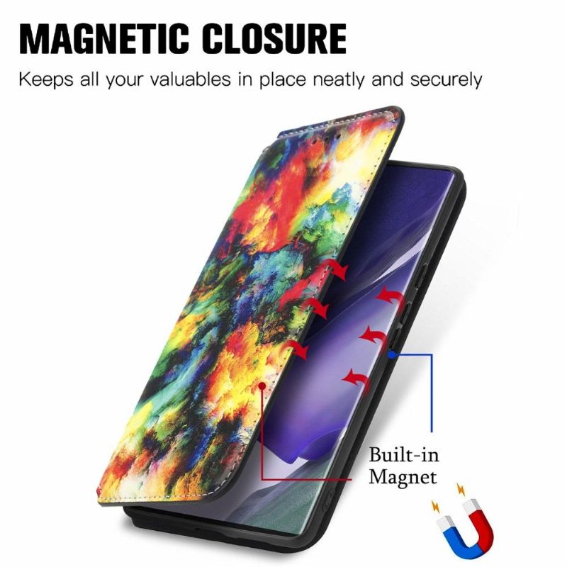 Housse Samsung Galaxy S22 Ultra 5G Nuage iridescent