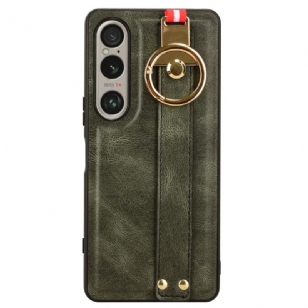 Coque Sony Xperia 1 VI Sangle et Anneau