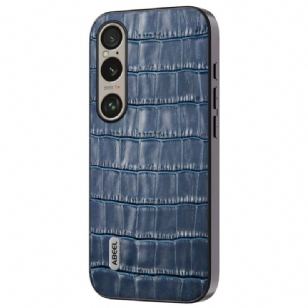 Coque Sony Xperia 1 VI Texture Crocodile ABEEL