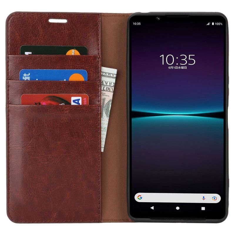 Flip Cover Sony Xperia 1 VI Cuir