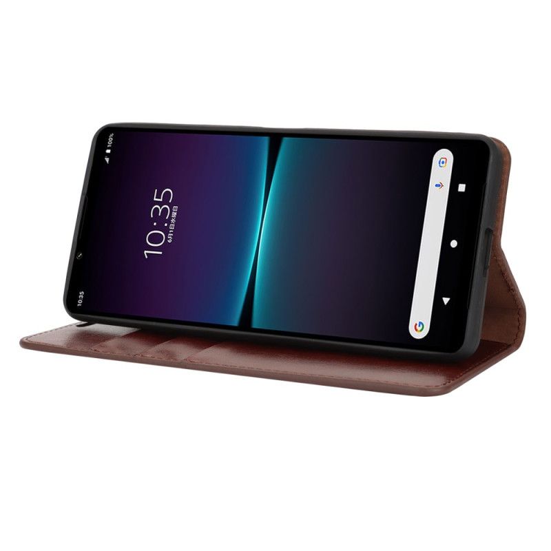 Flip Cover Sony Xperia 1 VI Cuir