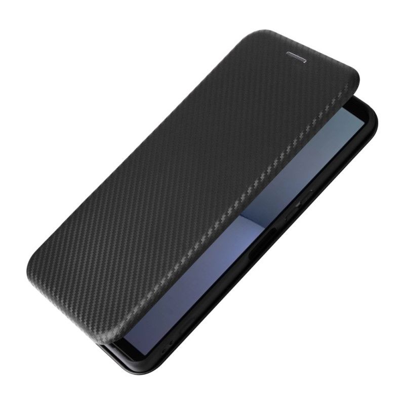 Flip Cover Sony Xperia 1 VI Fibre Carbone