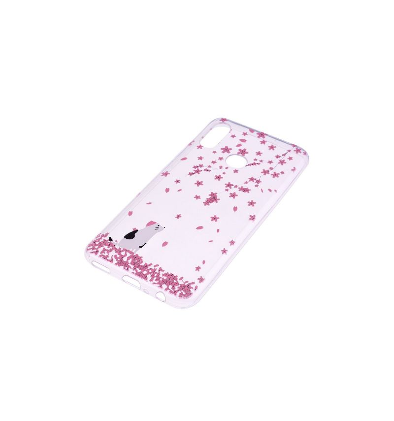 Honor 10 Lite - Coque silicone Spring flowers