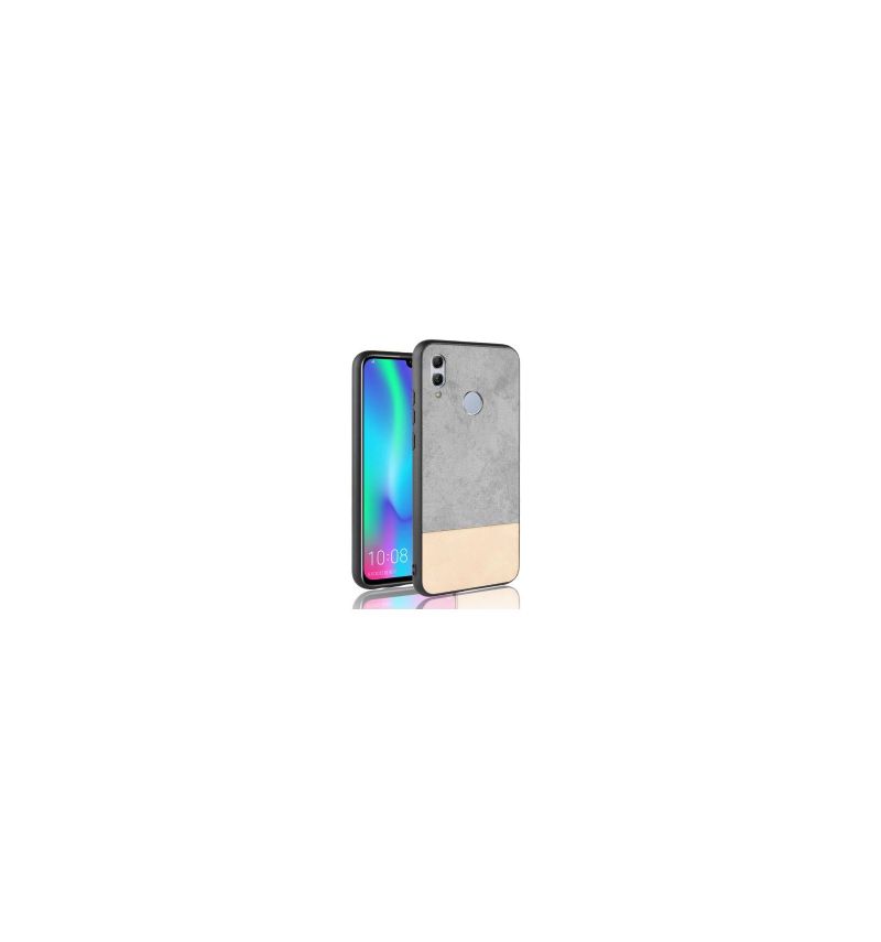 Honor 10 Lite - Coque style cuir bicolore