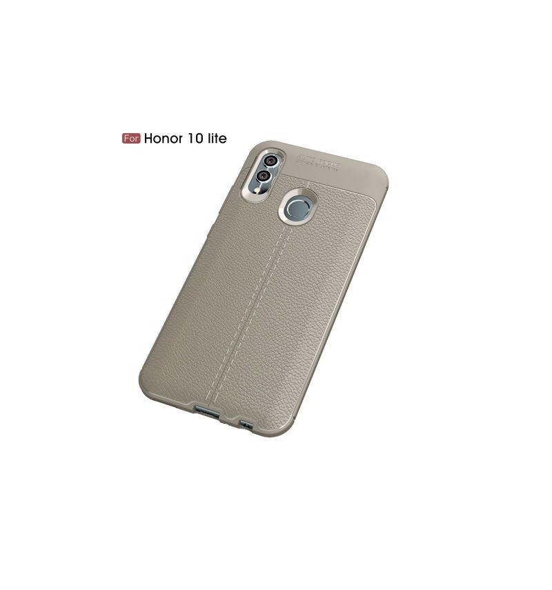 Honor 10 Lite - Coque texturée style cuir