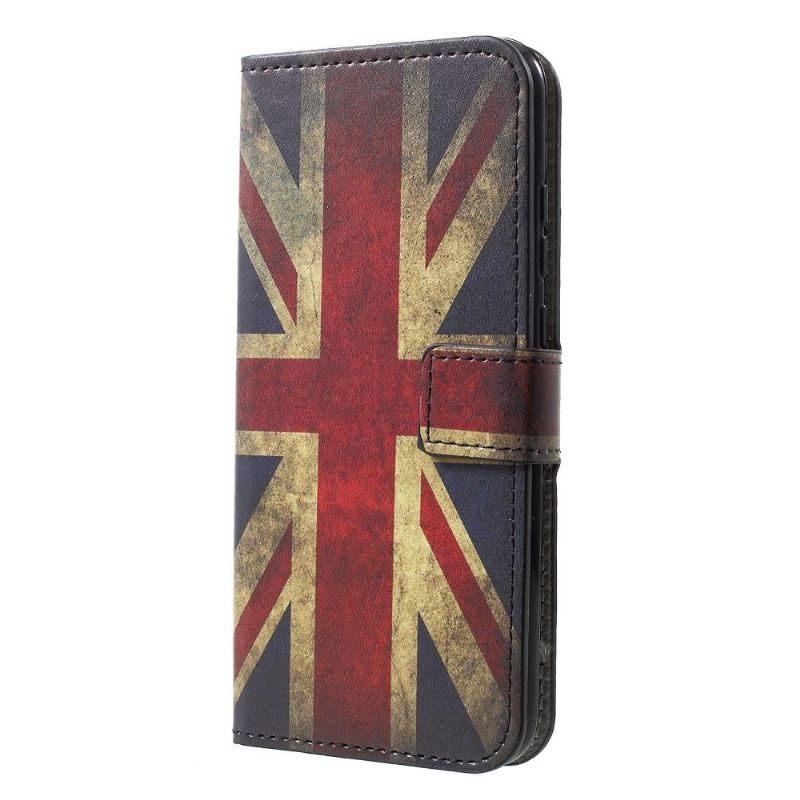 Honor 10 Lite - Étui Drapeau Anglais Vintage