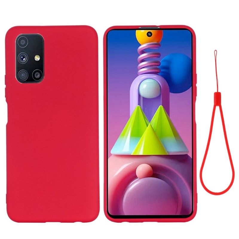 Coque Samsung Galaxy M51 Puro silicone liquide