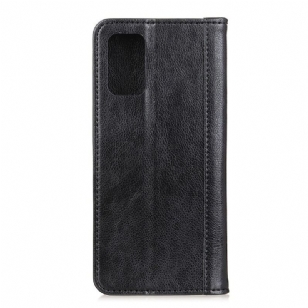 Étui folio Samsung Galaxy M51 Sylvestre simili cuir