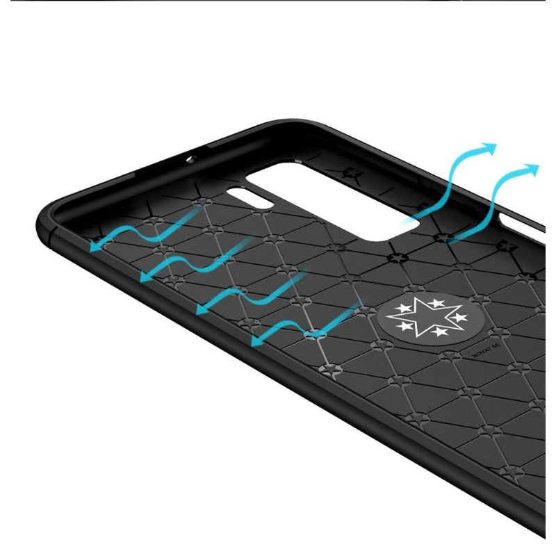 Coque Huawei P40 Lite 5G silicone avec support rotatif