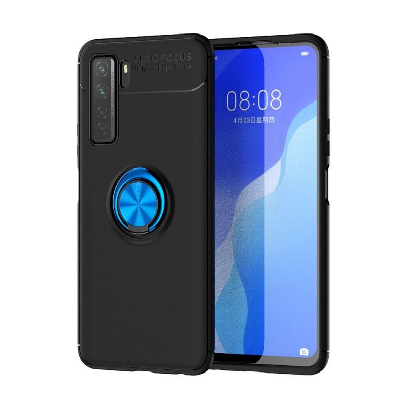 Coque Huawei P40 Lite 5G silicone avec support rotatif