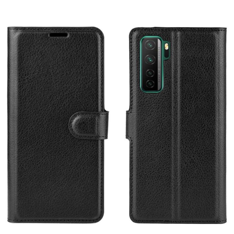 Housse Huawei P40 Lite 5G portefeuille style cuir