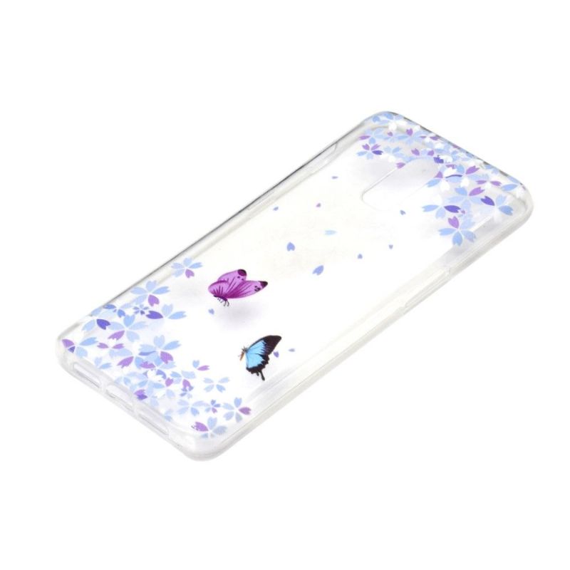 OnePlus 7 - Coque papillons florets