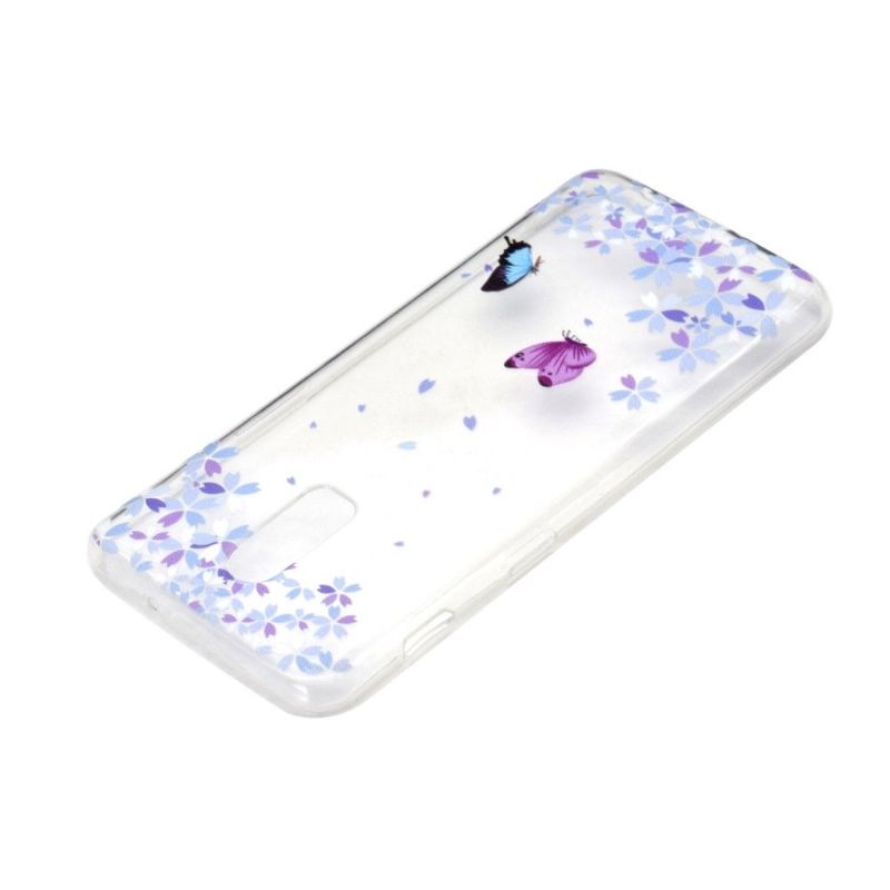 OnePlus 7 - Coque papillons florets