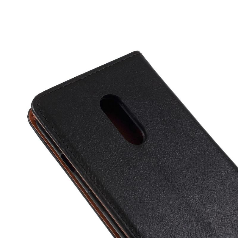 OnePlus 7 - Housse cuir stand case