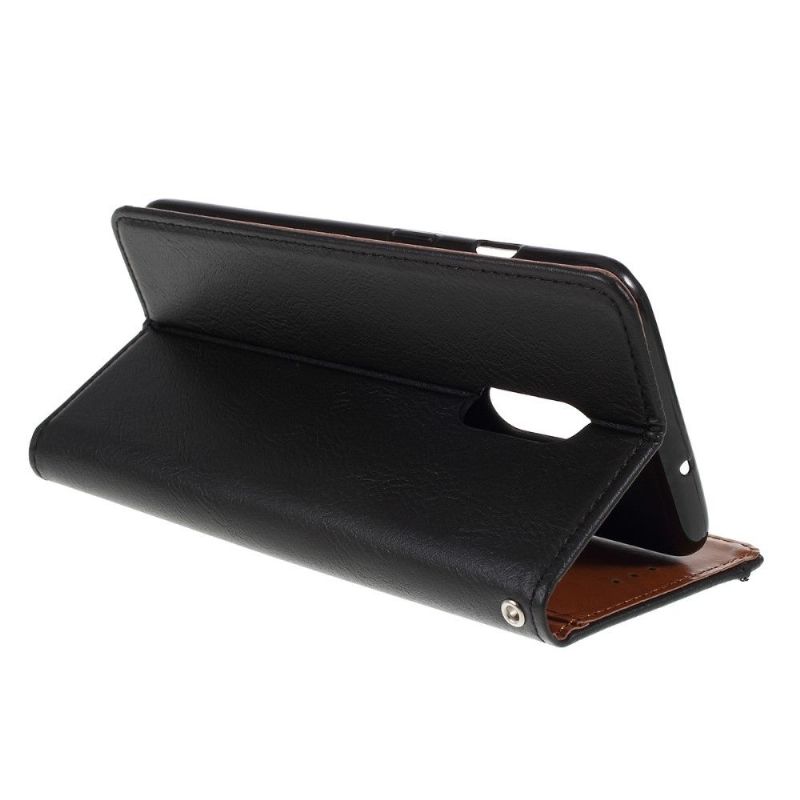 OnePlus 7 - Housse cuir stand case