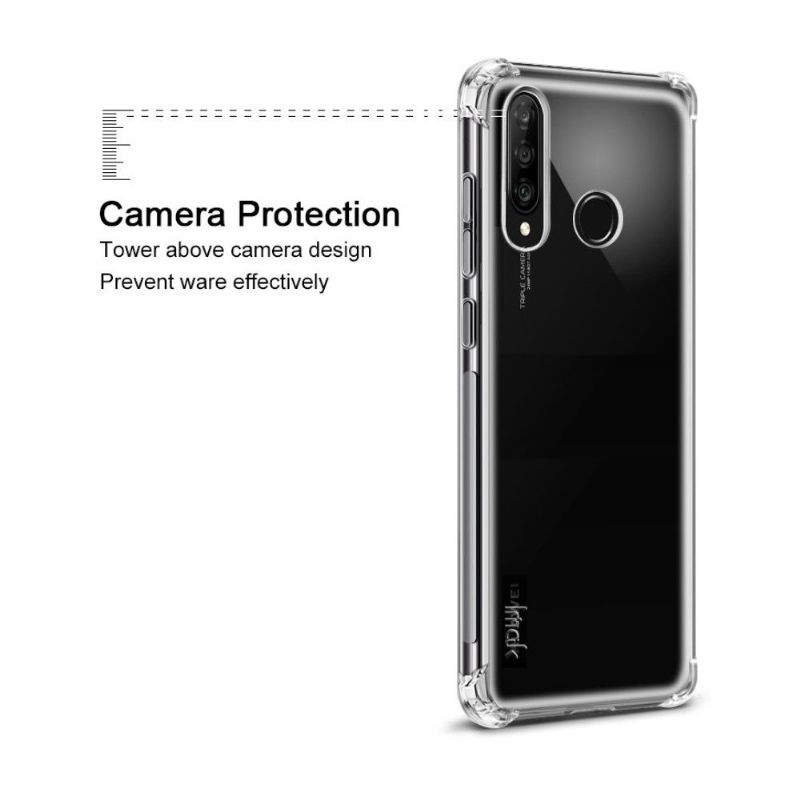 Huawei P30 Lite - Coque transparente Class Protect + film protecteur