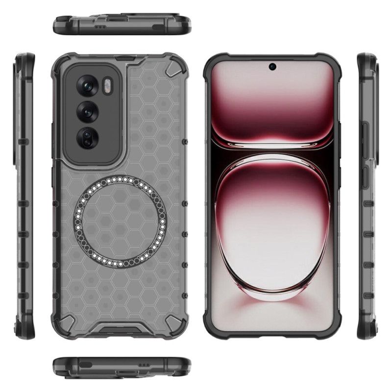 Coque Oppo Reno 12 5G Magnétique Nid d'Abeille