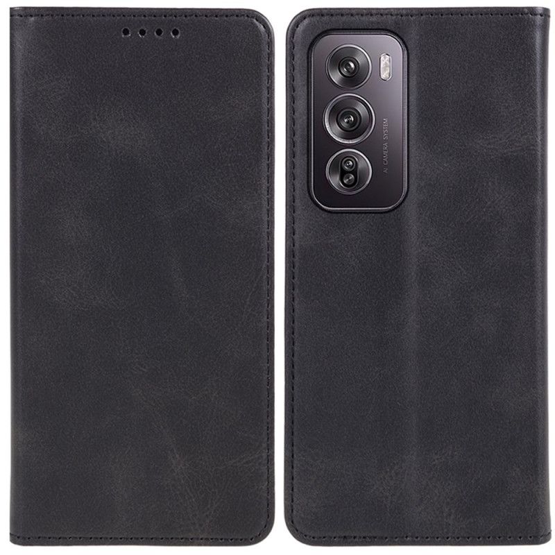 Flip Cover Oppo Reno 12 5G Simili Cuir