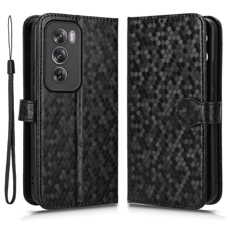 Housse Oppo Reno 12 Points Brillants