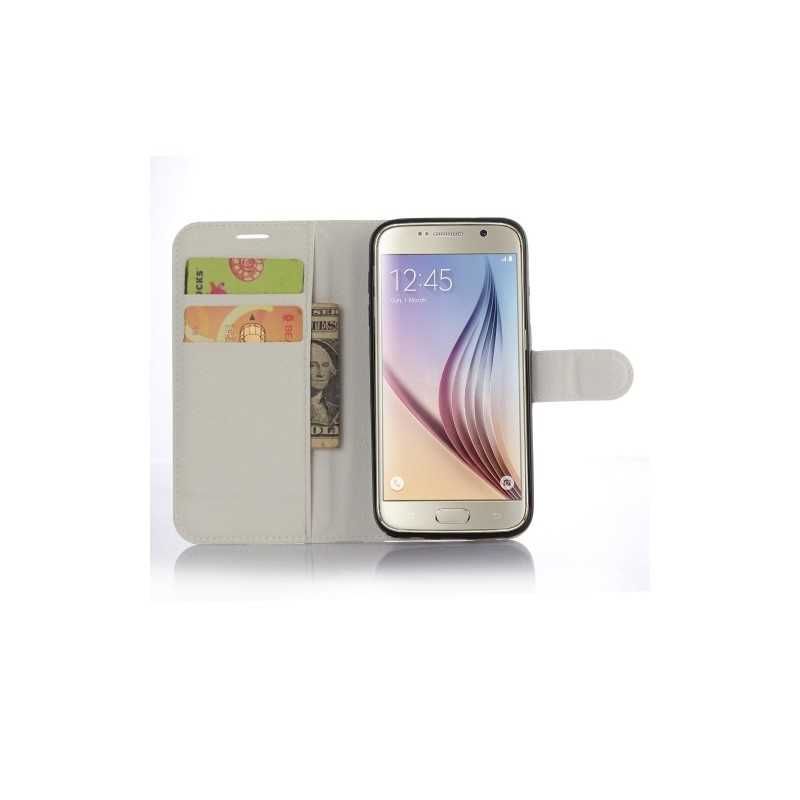 Housse Samsung Galaxy S7 Portefeuille Style Cuir