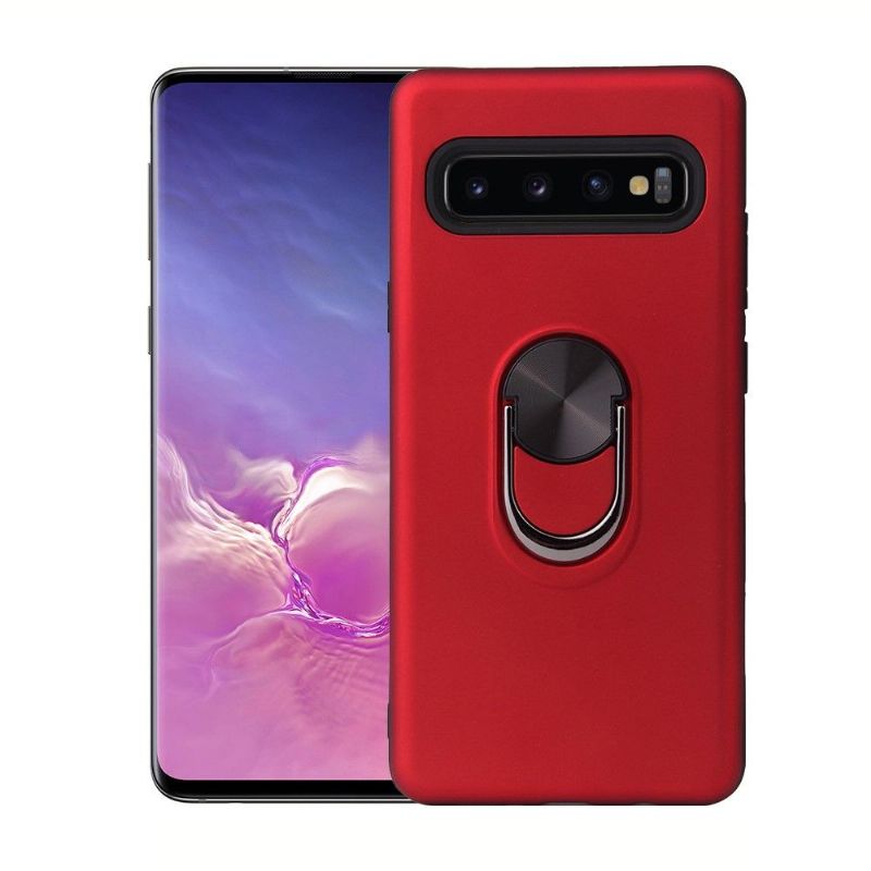 Coque Samsung Galaxy S10 5G effet mat avec support au dos