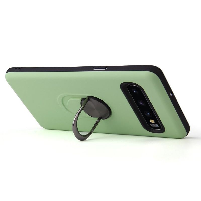 Coque Samsung Galaxy S10 5G effet mat avec support au dos