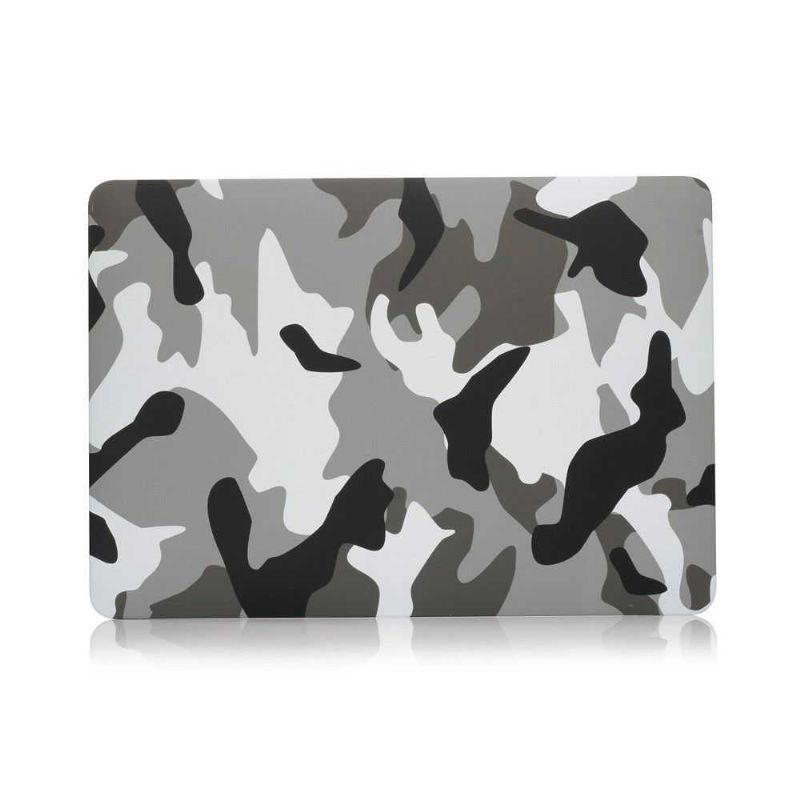 Coque MacBook Pro 13 / Touch Bar Camouflage Militaire - Gris