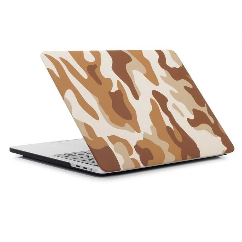 Coque MacBook Pro 13 / Touch Bar Camouflage Militaire - Marron