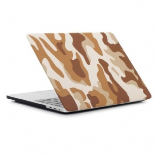 Coque MacBook Pro 13 / Touch Bar Camouflage Militaire - Marron