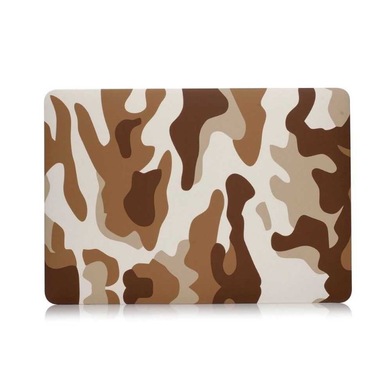 Coque MacBook Pro 13 / Touch Bar Camouflage Militaire - Marron