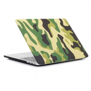 Coque MacBook Pro 13 / Touch Bar Camouflage Militaire - Vert