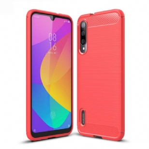 Xiaomi Mi A3 - Coque gel brossé carbone